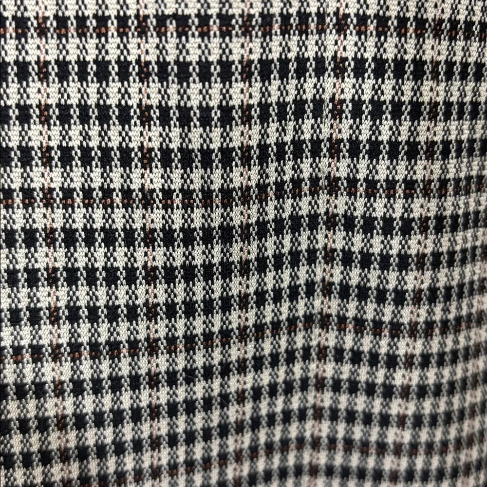 Max Studio Houndstooth Single Button Blazer Size XL